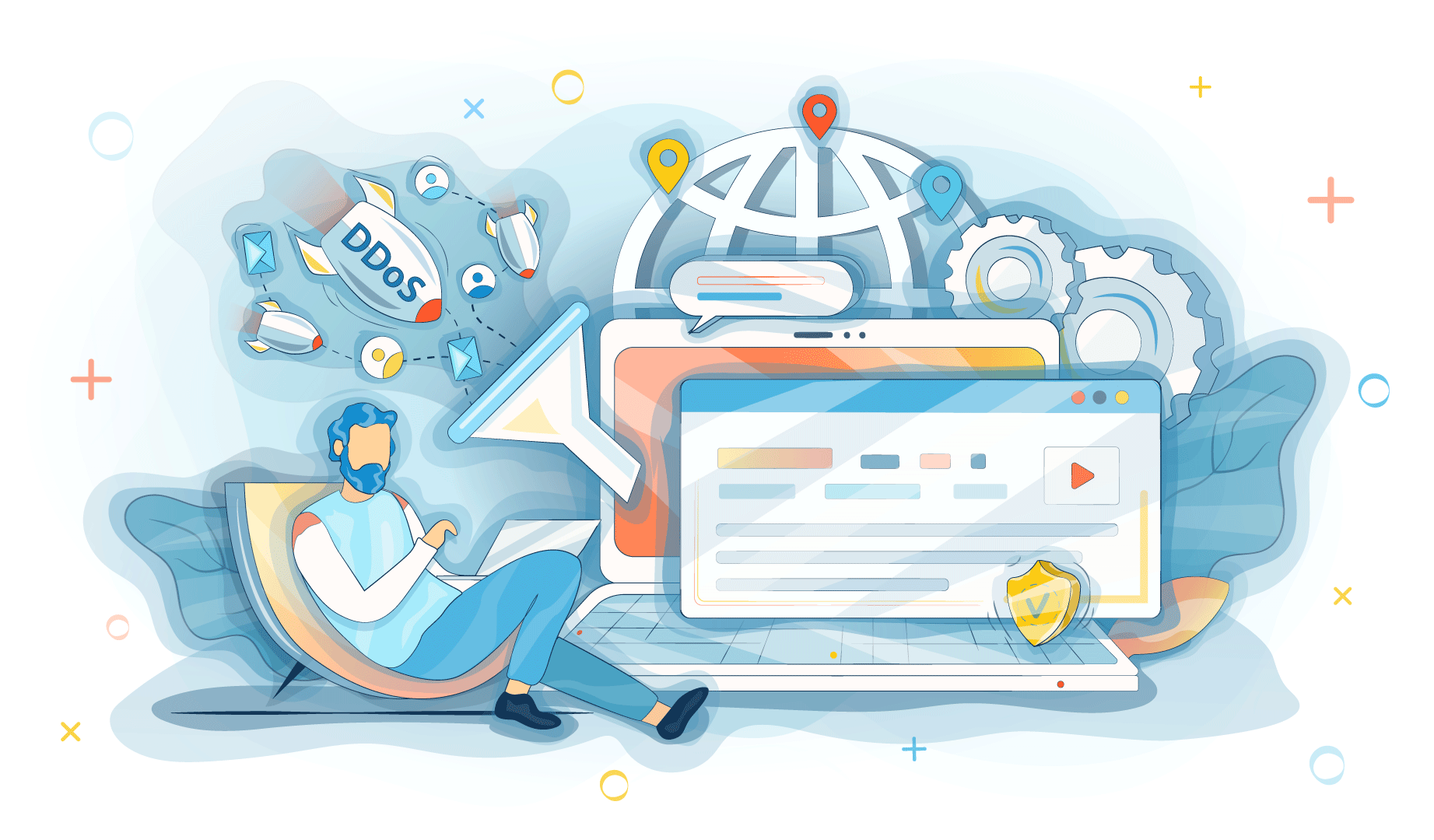 Как системы защиты останавливают DDoS-атаки?