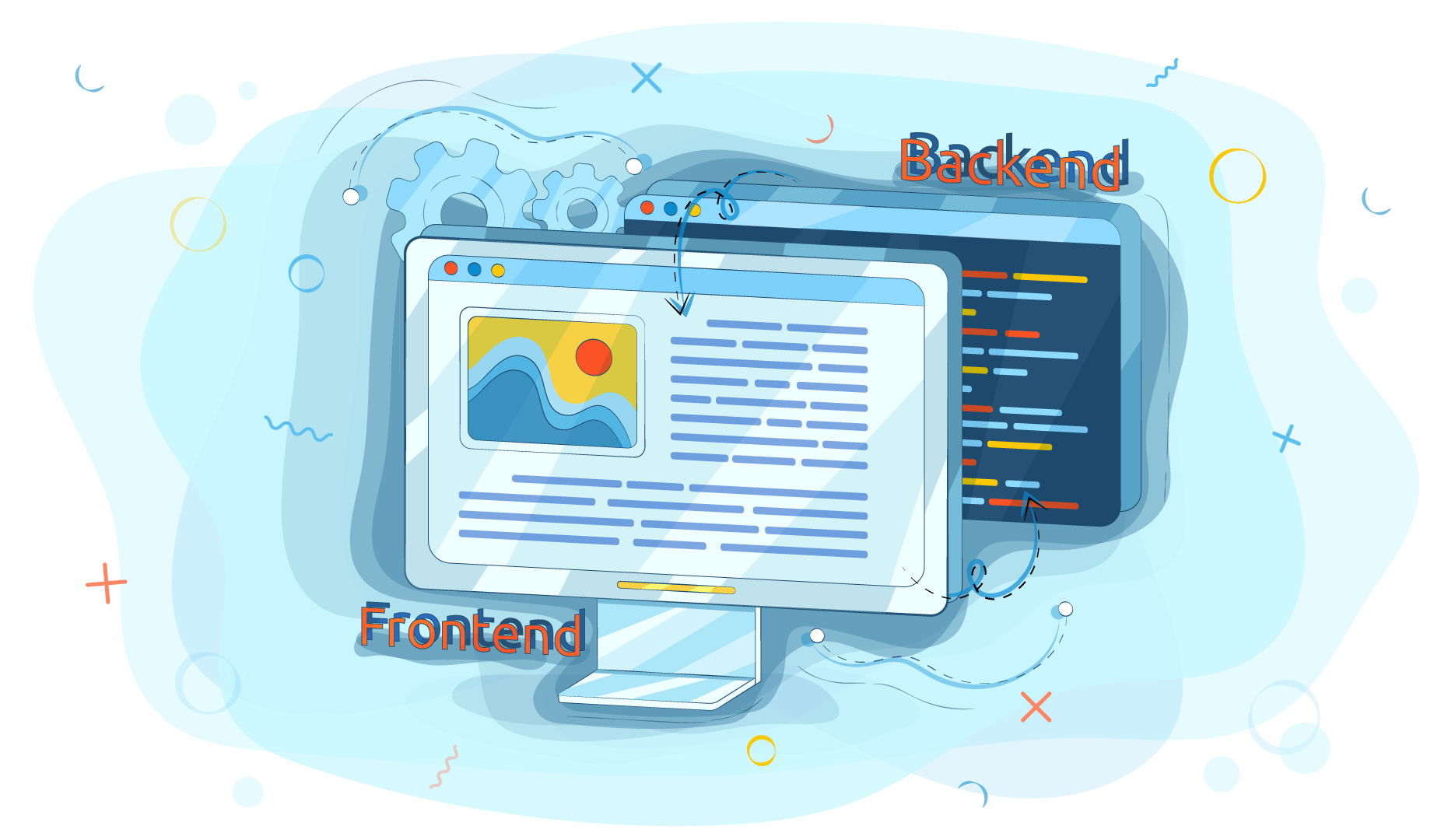 Как различается работа backend и frontend разработчика?