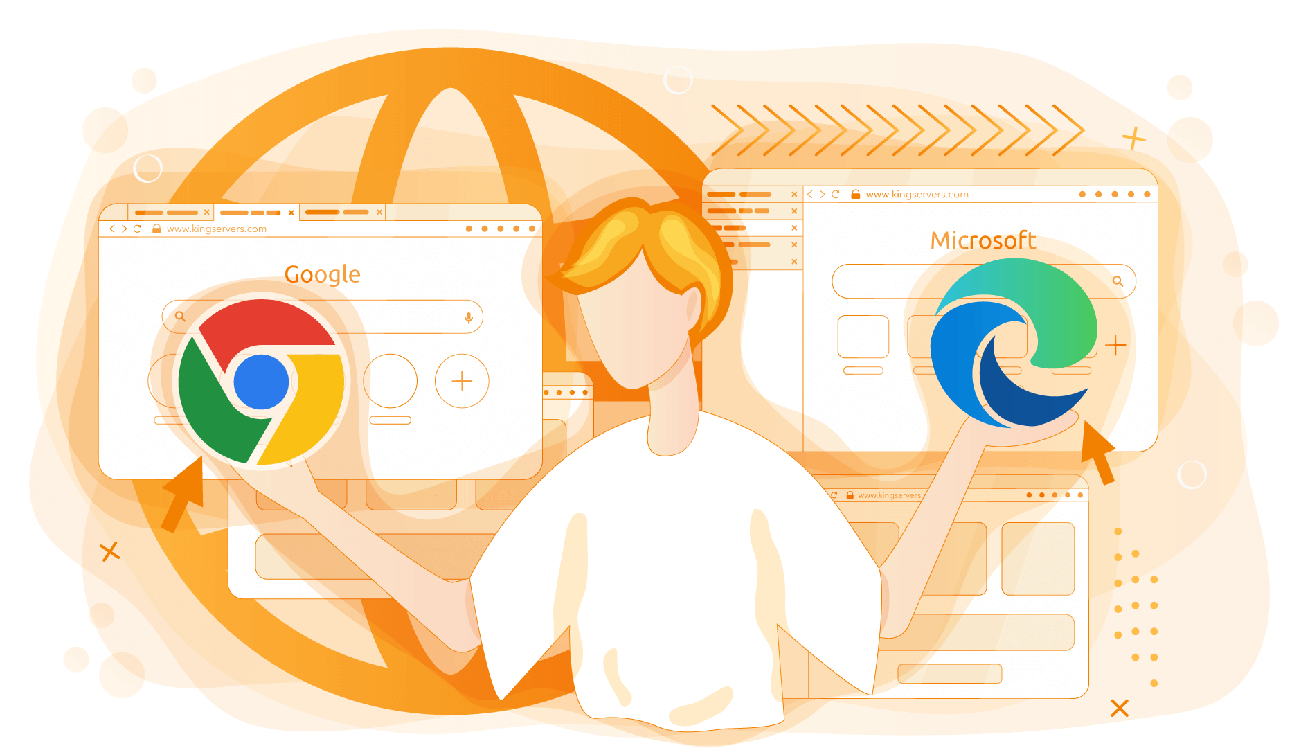 Ключевые особенности Google Chrome и стандартного браузера Windows