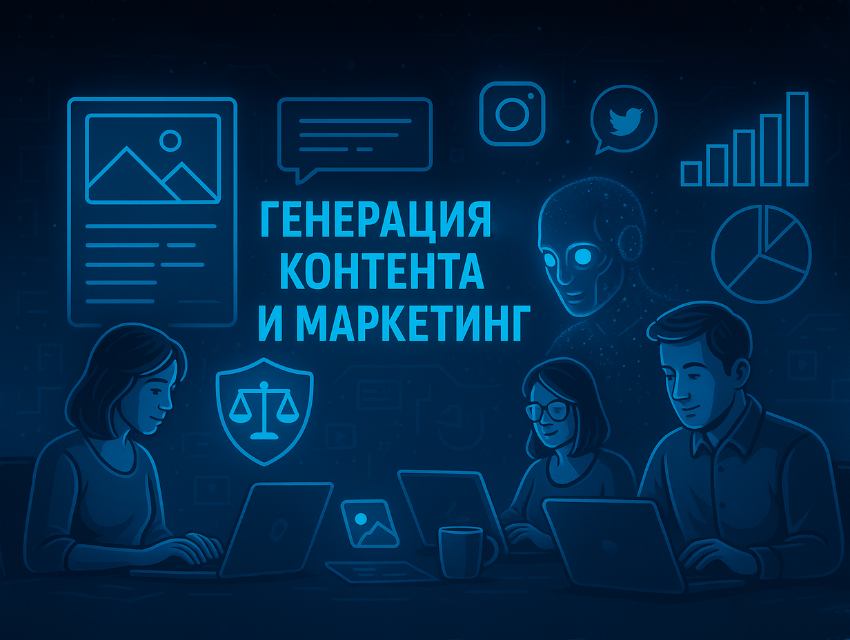 Генерация контента и маркетинг: свой AI-инструмент на сервере King Servers