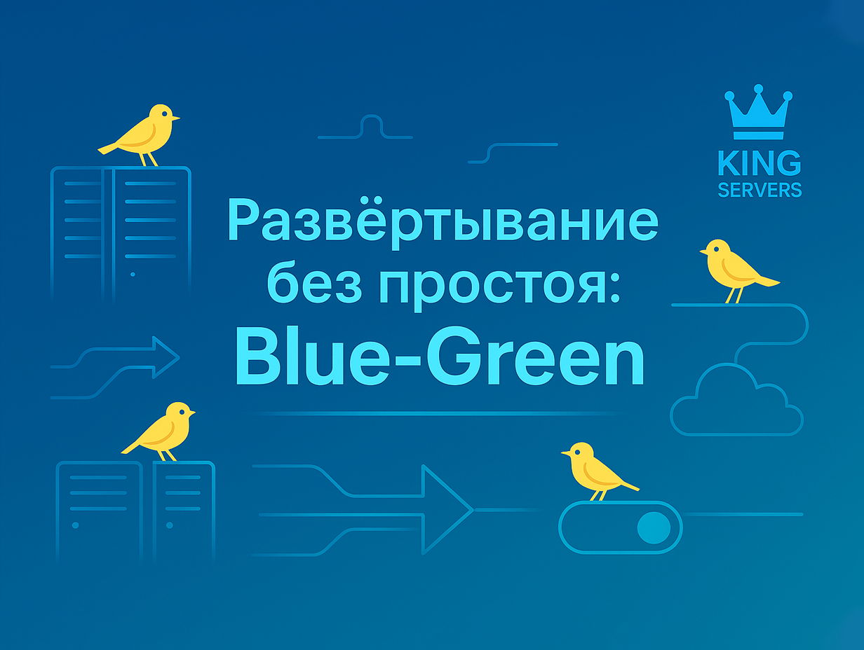 Развёртывание без простоя: Blue-Green и канареечные релизы