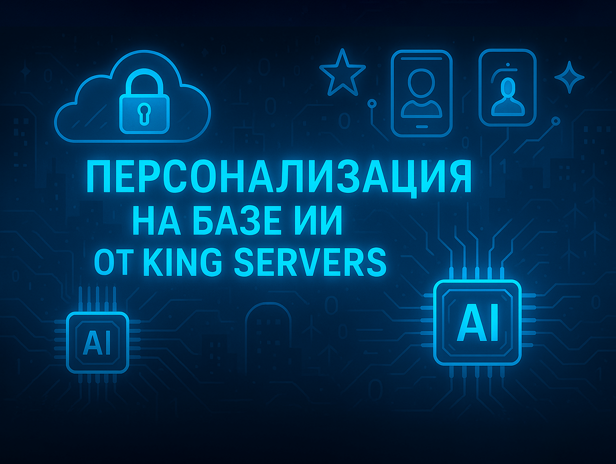 Персонализация на базе ИИ: внедрение рекомендаций на хостинге King Servers