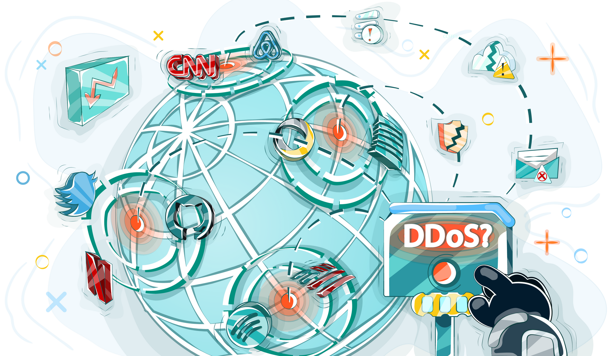 Major DDoS Attacks on Global Giants