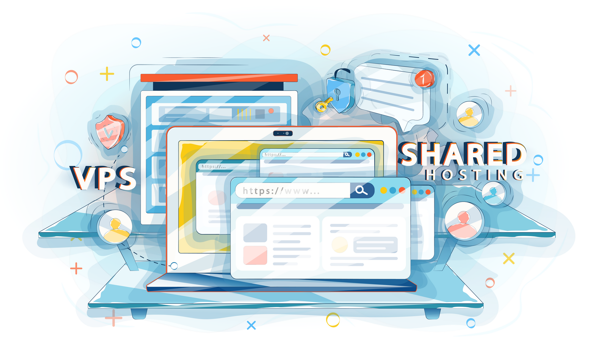 VPS hosting VS. shared hosting: which one to choose?