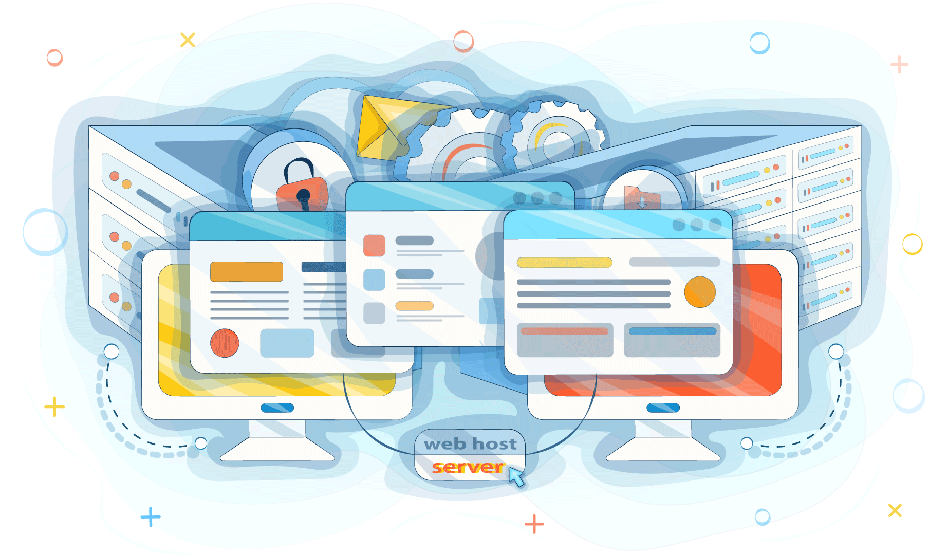 How does a website transfer from virtual hosting to a virtual or dedicated server is carried out?