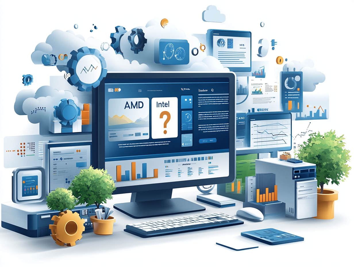 Intel vs. AMD: How to Choose the Right Server CPU in 2025